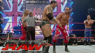 Evolution vs Edge, Shawn Michaels & Chris Benoit RAW Oct 11,2004