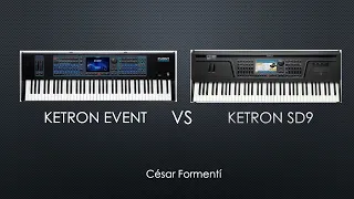 Ketron Event VS Ketron SD9 (Styles & Sounds)