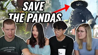 Non-World of Warcraft Players React to World of Warcraft: Mists of Pandaria Cinematic Trailer!!