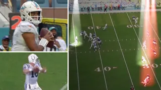 Peyton Manning breaks down Tua Tagovailoa & Jaylen Waddle from Dolphins vs. Giants Week 13 (Detail)