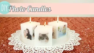 DIY Photo Candles | HG Craft | HelloGiggles