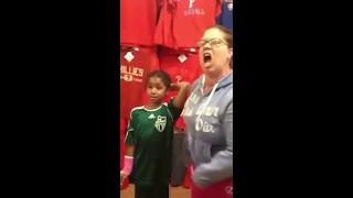 Mother Abuses And Yells At Child In Walmart!