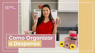 Como Organizar a DESPENSA da Cozinha | Dicas Sanremo