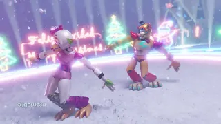 FNAF Christmas - Remaster 4k - Glamrock version