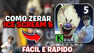 COMO ZERAR ICE SCREAM 5! + DICAS + ESTRATÉGIAS (FÁCIL E RÁPIDO!)