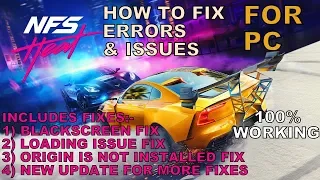 Need For Speed Heat Not Launching Fix | Black Screen Fix,loading Issue Fix | Best Solutions For PC
