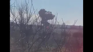 Mil Mi-8 shot down somewhere in Ukraine