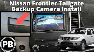 2005 - 2016 Nissan Frontier Tailgate Camera Install