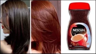 Natural brown dye, coloring gray hair from the first effective use of oil and henna