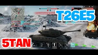 5Tan - Platoon T26E5 - War Thunder Mobile