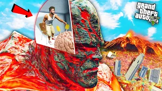 Franklin and Shinchan Control LAVA GOD Mind To Save Los Santos in GTA 5 TAMIL