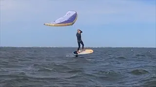 First session(s) on my 2024 6m, 5m and 4m Duotone DLab Slicks