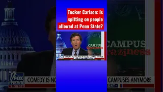 Tucker Carlson: These lunatics are proving comedy isn’t allowed on college campuses #shorts