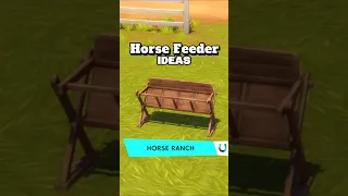 Horse feeder Ideas (using debug???) 🐴#sims4horseranch #sims4ideas #sims4shorts