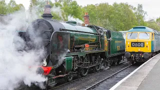 A Busy Day at Grosmont on the North Yorkshire Moors Railway