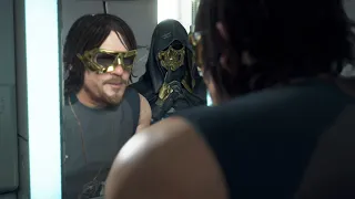 DEATH STRANDING - Higgs in the Mirror Easter Egg - SECRET Higgs Interaction with Sam