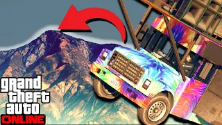 Can you drive a Festival bus up Mount Chiliad - GTA Online