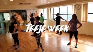 Teeje Week (4K) - Group Bhangra Dance Steps - Jordan Sandhu