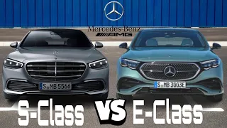 2024 Mercedes E-Class vs. 2023 Mercedes S-Class