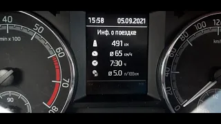 Браво Skoda Octavia A7 1.4 TSI расход топлива 5 л/ 100 км с включенным кондеем.