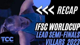 LEAD Semi-Finals || Villars || IFSC Worldcup 2023