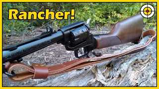 The BEST Rough Rider of All! Heritage Rough Rider Rancher Revolver Carbine Unbox & Range Test!