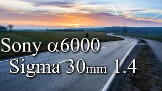 Unterwegs mit der Alpha 6000 📸 u. dem Sigma 30mm f1.4 | TEST