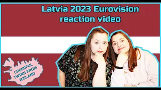 Latvia Eurovision 2023 | Sudden Lights - "Aijā" | First reaction