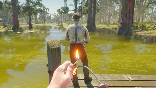 🔥🧨[4K] Dynamite & Fire Bottle Gameplay #31  - Red Dead Redemption 2