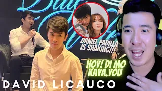 [REACTION] David Licauco '' I want Kathryn Bernardo'' in an Interview on Blue Water Spa