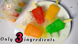 Ice lolly recipe | Fruit popsicle | How to make ice lolly | Chachis Guide