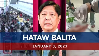 UNTV: Hataw Balita Pilipinas | January 3, 2023
