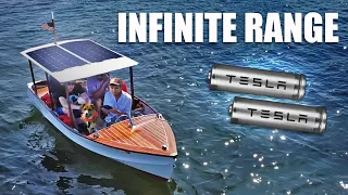 Making A SOLAR electric boat (infinite range)