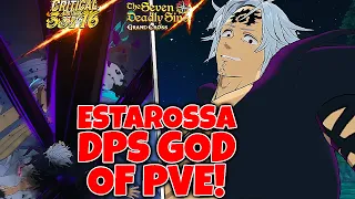 The NEW DPS DEMON for PVE!! FULL UR GEAR ESTAROSSA HITS TOO HARD!! | Seven Deadly Sins: Grand Cross