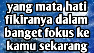 ❤Ternyata Ada Yang Perasaan Dan Fikiranya Begitu Dalam Banget Fokus Tertuju Padamu Siapa?...❤#tarot