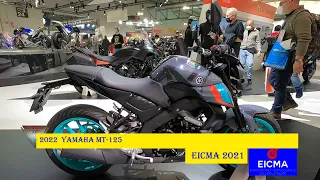 2022 Yamaha MT  125 Walkaround Eicma 2021 Milan