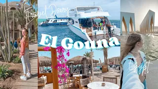 EL GOUNA im März Teil 1 // Travel Diary, Ägypten, Vlog, Tauchen, Restaurants, Downtown, Hafen,