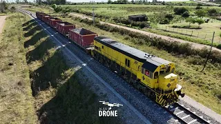 GE C18 7i 2006 Self, cab ride del traslado a Carnelli y Peñarol! By Alan Drone Uy