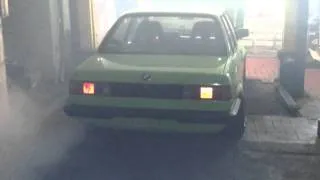 BMW e21 Weber Testlauf