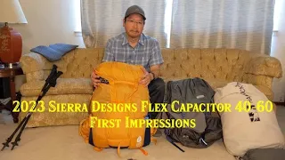 2023 Sierra Designs Flex Capacitor 40-60 Backpack First Impressions Review + 2023 Winter Gear List