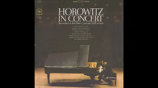Horowitz CD43a   In Concert 1966 Carnegie Hall