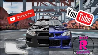 Mitsubishi Lancer Evo X VS Subaru WRX STI  In NFS Prostreet