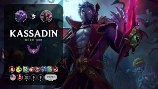 Kassadin Mid vs LeBlanc - NA Master Patch 13.12