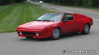 Lamborghini Jalpa driven Hard: Best Jalpa video!