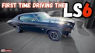 Our first DRIVE in an original '70 CHEVELLE 454 LS6