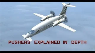 PUSHER AIRCRAFT  Configuration    EXPLAINED IN DEPTH