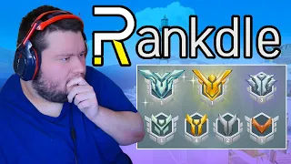 Flats is AMAZING at Guessing Overwatch 2 Ranks | Rankdle