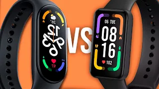 Comparativo: XIAOMI MI BAND 7 vs REDMI BAND PRO - Quais as diferenças? Qual vale mais a pena?