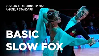 SLOW FOX | Basic steps | The best 15th Russian dance couples in 2021