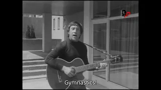 Vladimir Vysotsky - Morning gymnastics | Утренняя гимнастика | Soviet Union 1968 (english subtitles)
